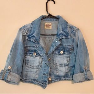 Cropped Denim Jacket